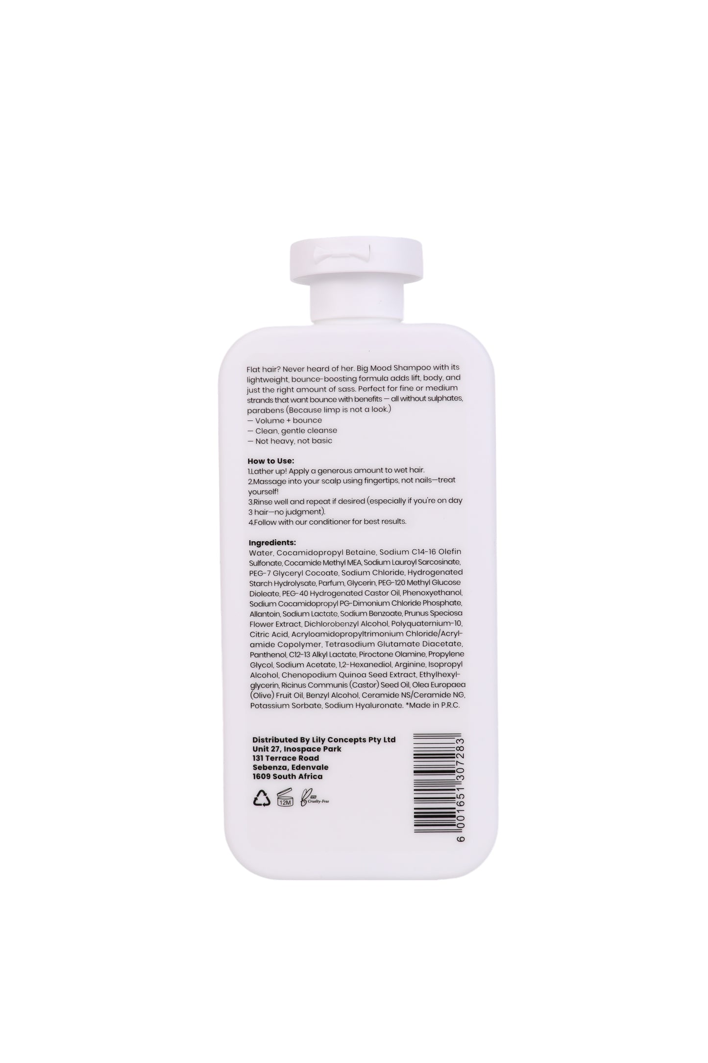 Smply Big Mood Sulphate-Free Shampoo 335ml | Instant Lift for Fine Hair