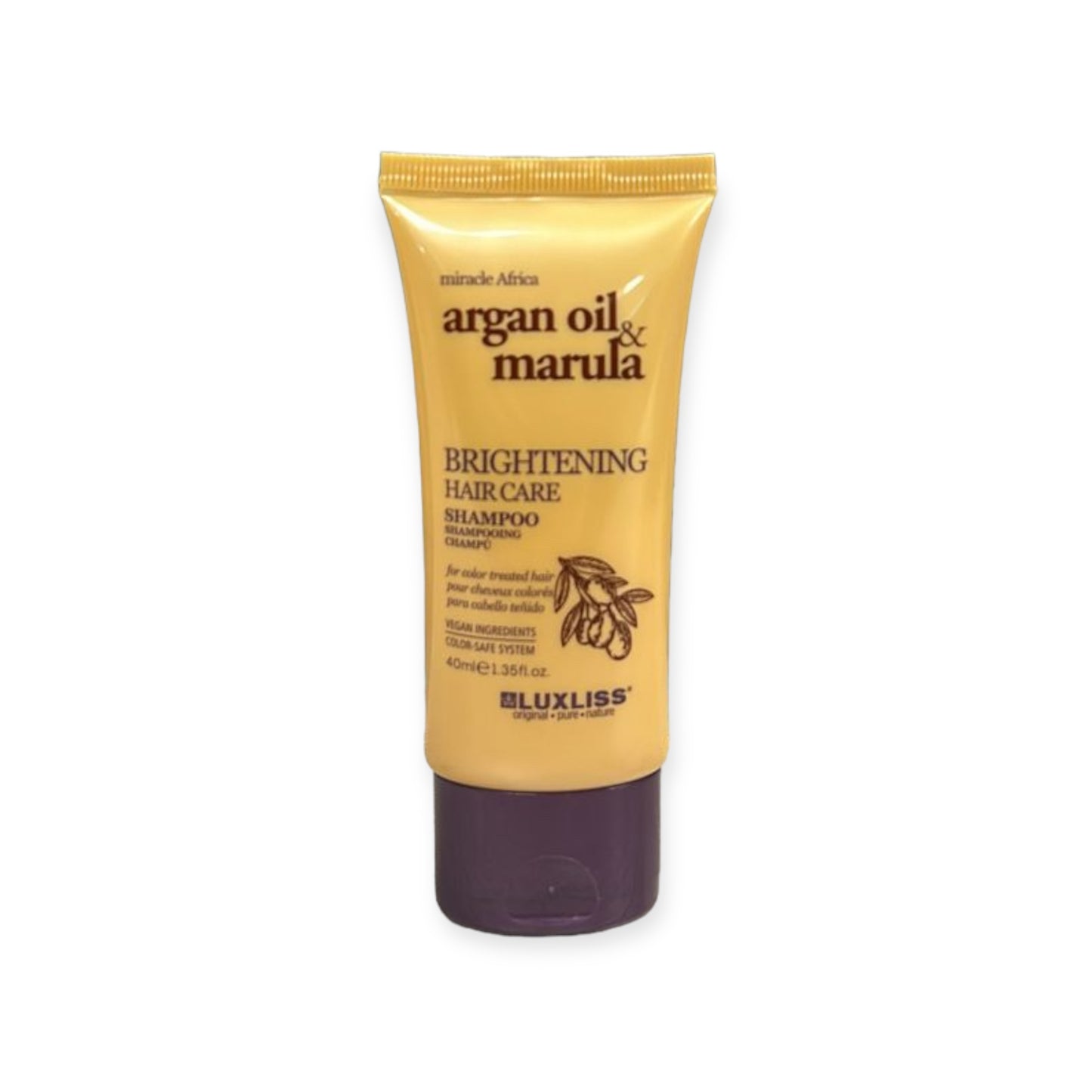 Luxliss Argan oil and Marula Shampoo