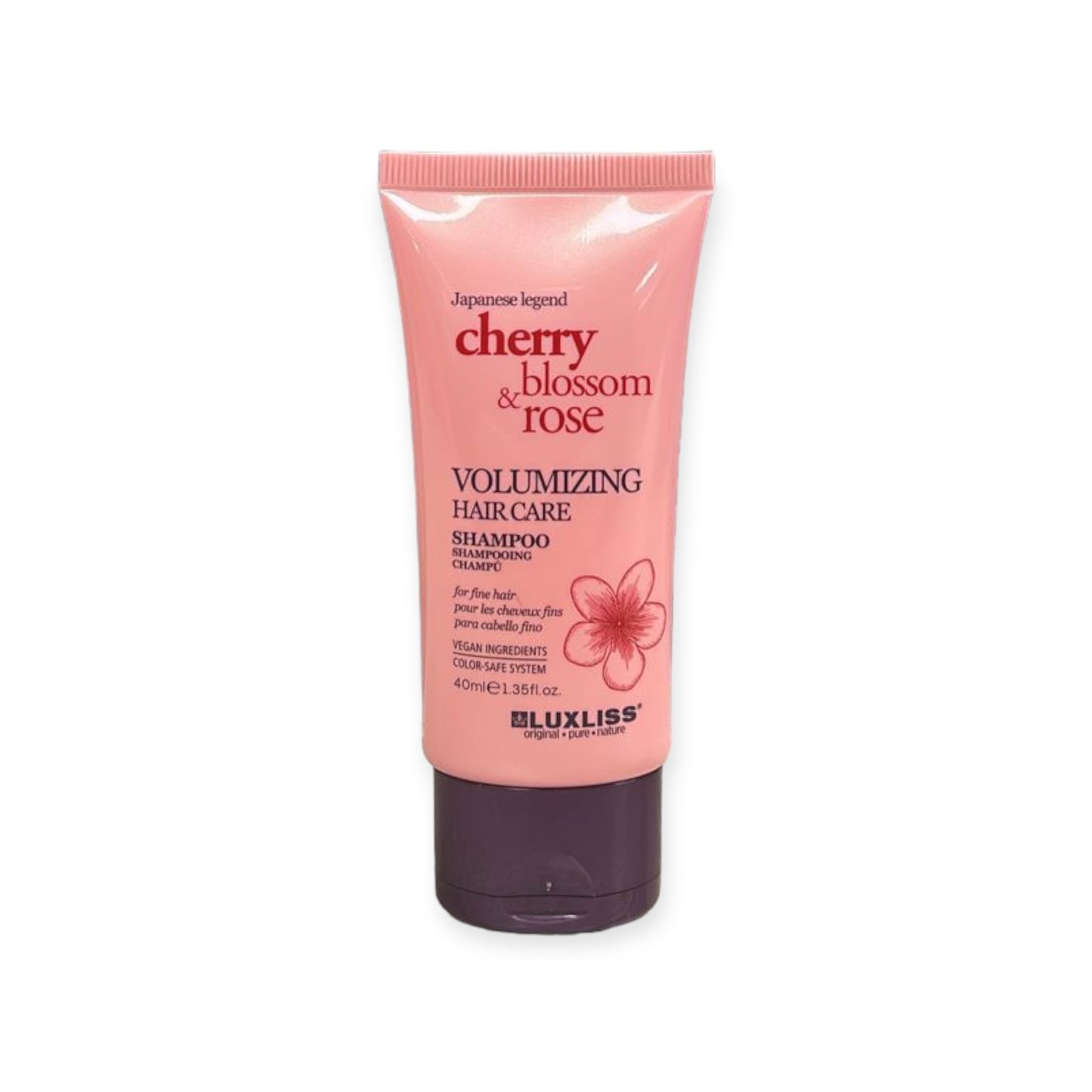 Luxliss Cherry Blossom & Rose Shampoo