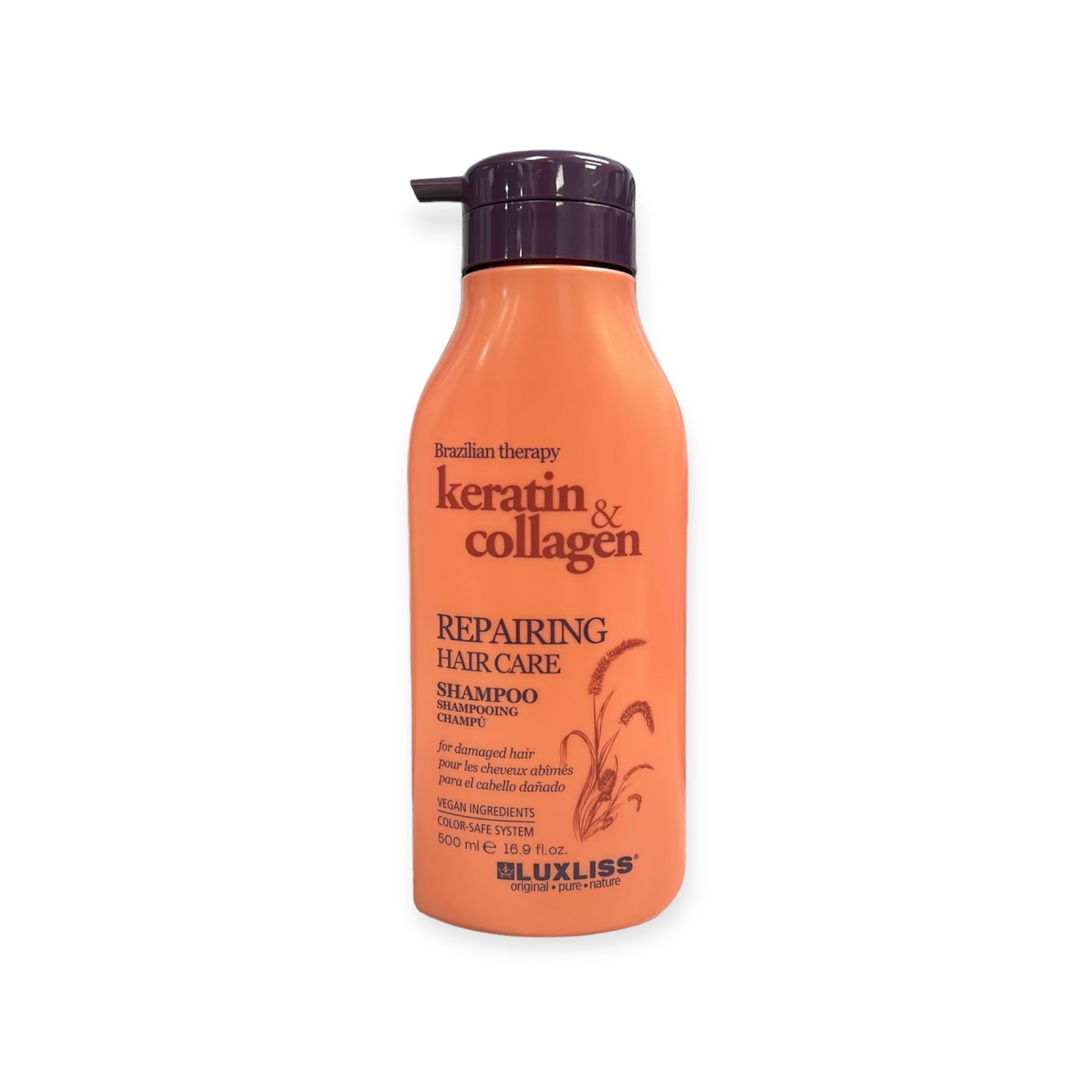 Luxliss Keratin & Collegen Shampoo
