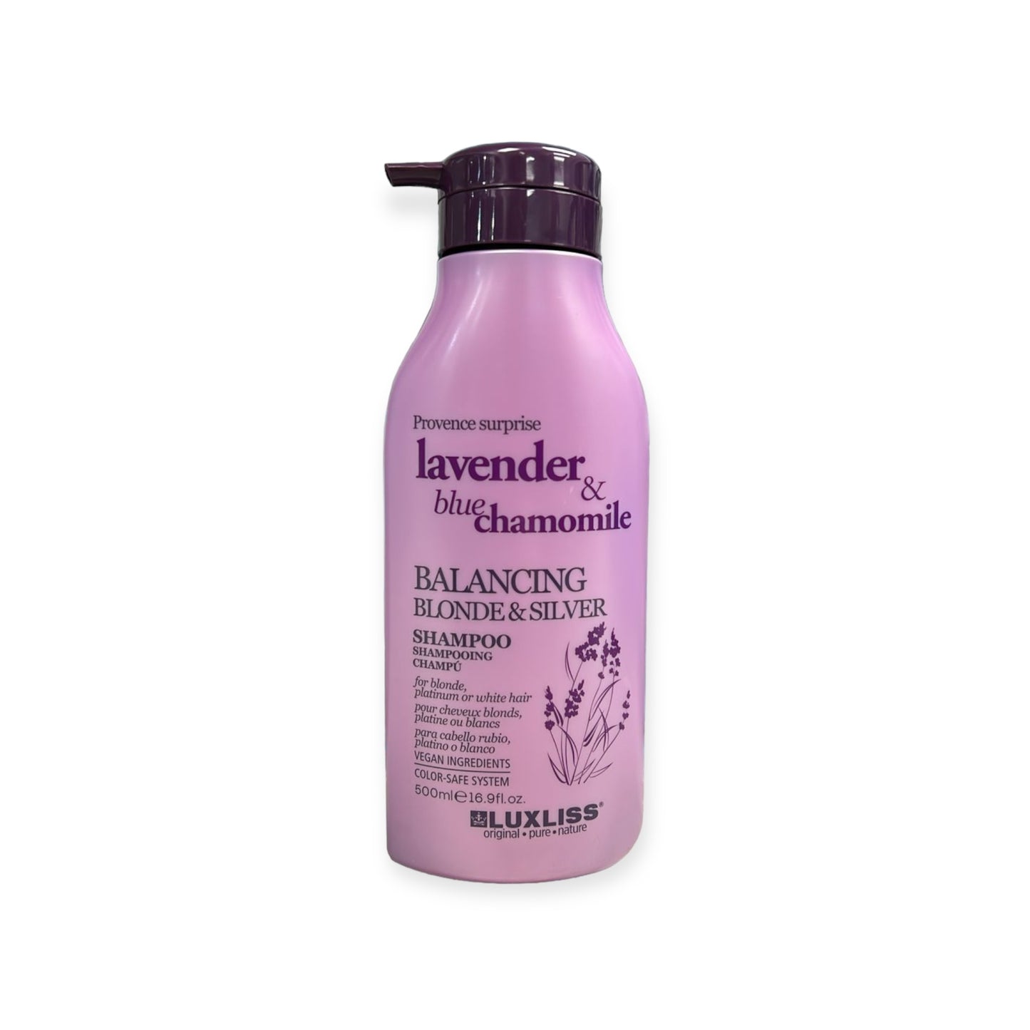 Luxliss Lavender & Chamomile Blonde Shampoo
