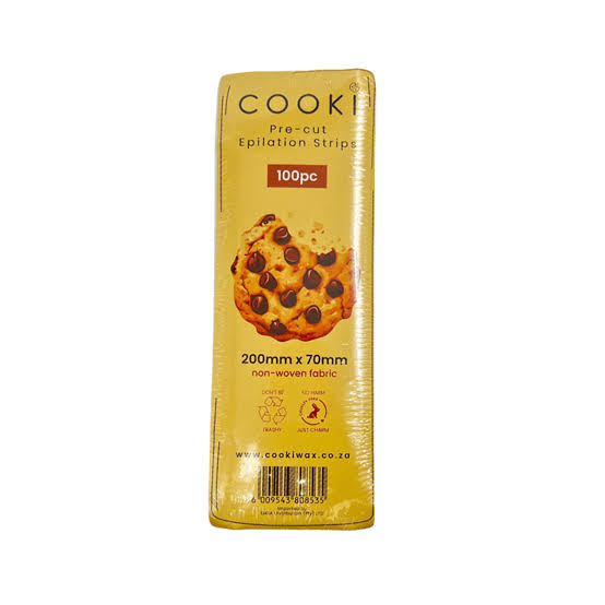 Cooki Pre–Cut Epilation Strips 100’s