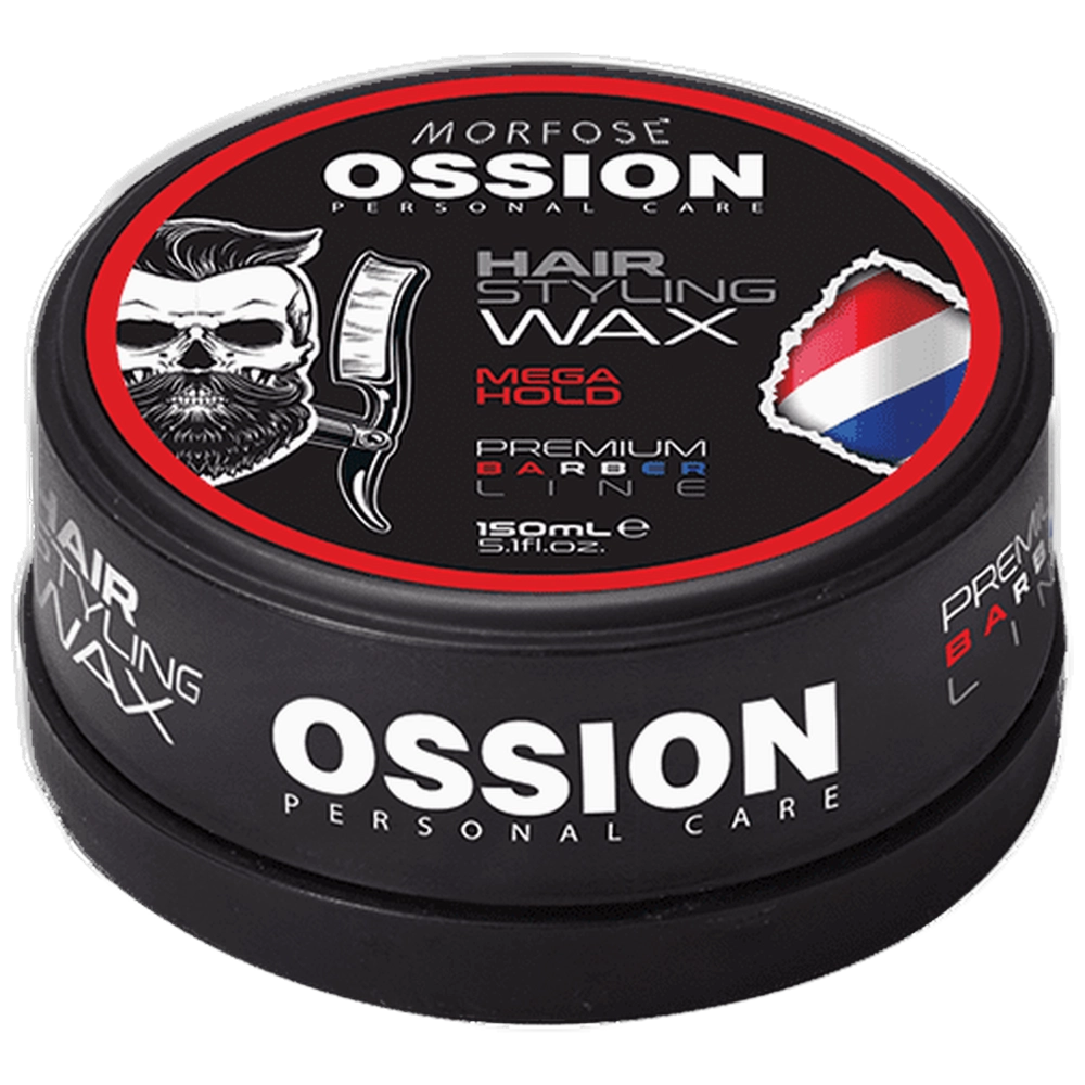 Ossion P.B.L. Hair Gel Wax Mega Hold 150ml | Ultra-Strong Styling Hybrid