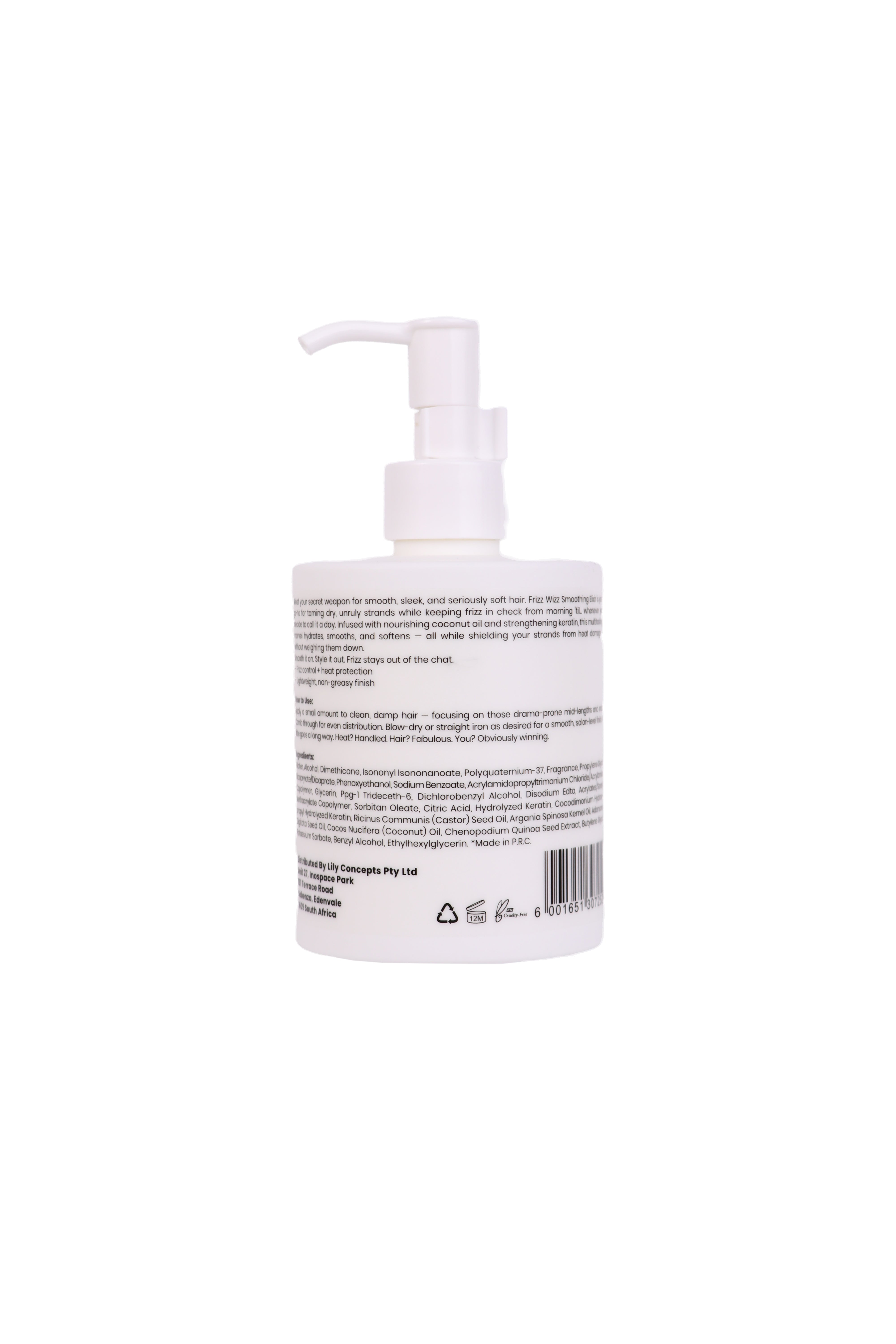 Smply Frizz Wizz - Smoothing Elixir 250ml | Heat Protection & Shine