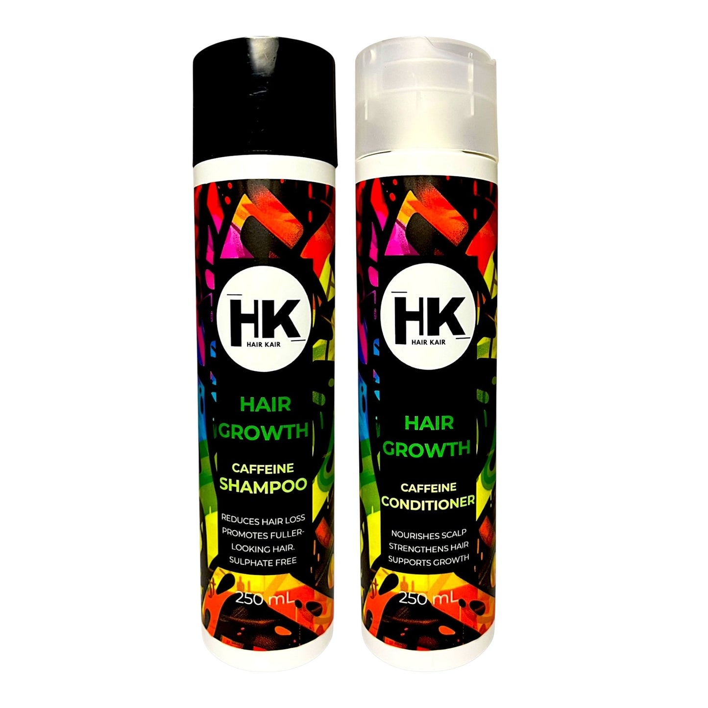 HK Caffeine Shampoo & Conditioner 250ml Duo