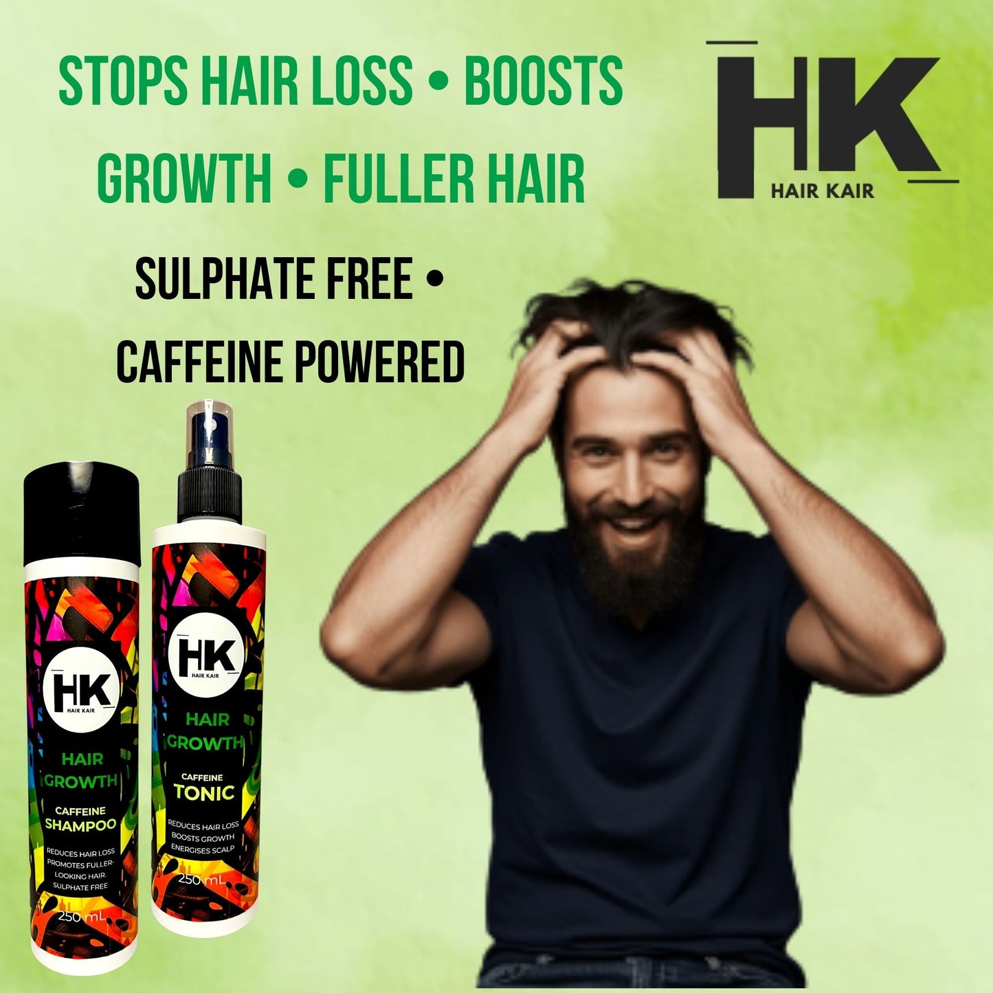 HK Caffeine Hair Growth Duo - Shampoo & Tonic 250ml