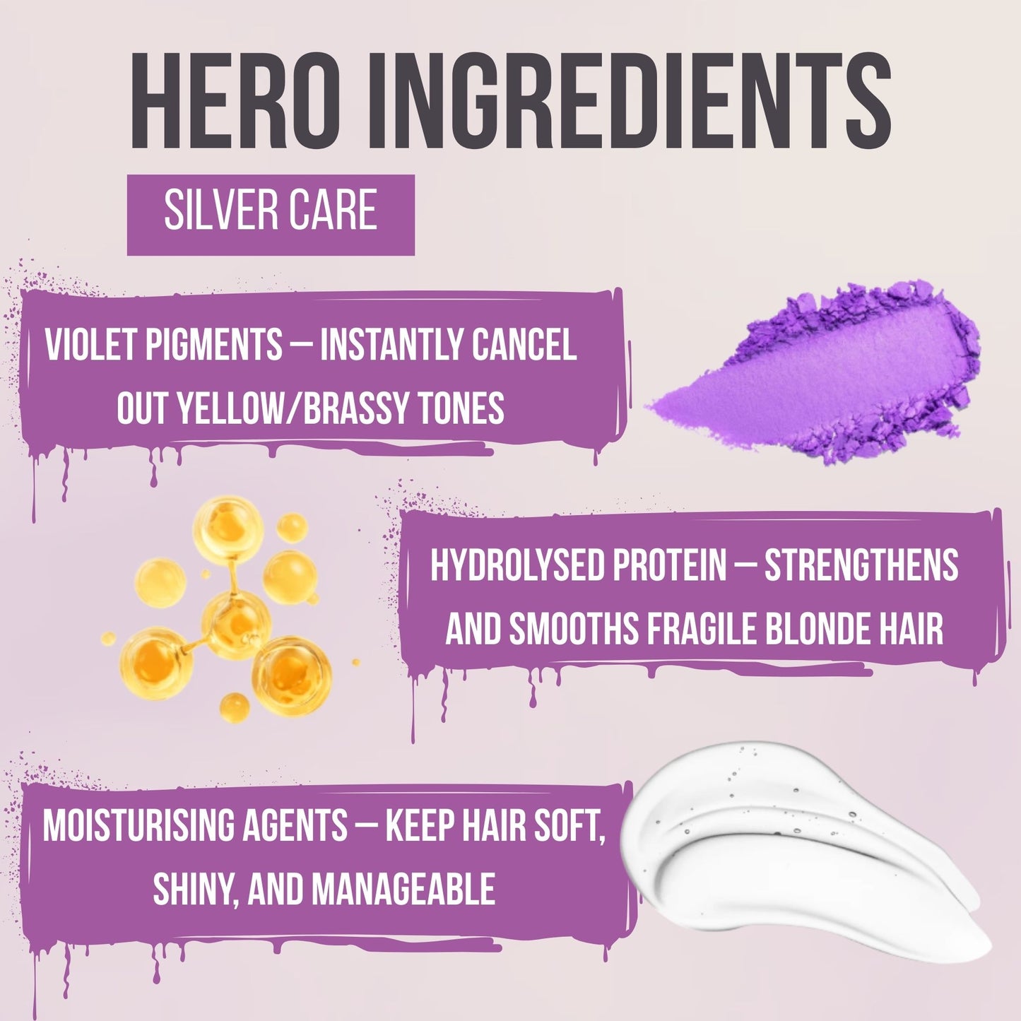 HK Anti-Yellow Silver Shampoo & Conditioner 1000ml Duo