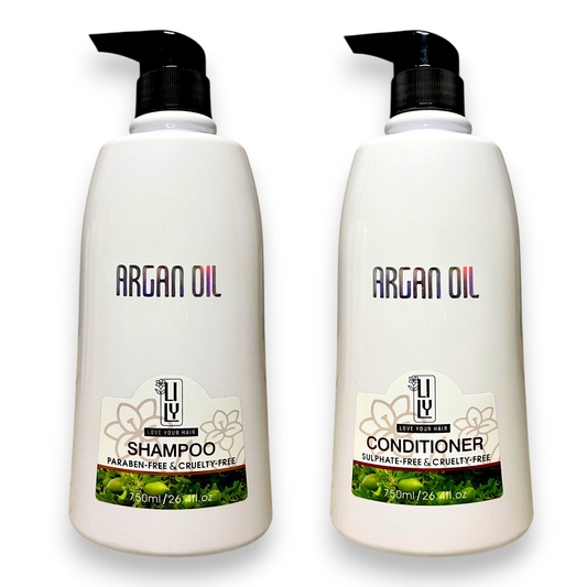 Moroccan Argan Oil Twin Pack – Shampoo 750ml & Conditioner 750ml
