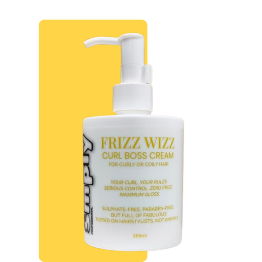 Smply Frizz Wizz Curl Boss Cream 250ml, styling cream for perfectly defined, soft curls without the crunch.