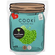 Cooki Hot Film Wax Beads - Mojito Sorbet 800g bag