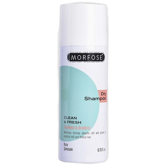 Morfose Dry Shampoo Clean and Fresh 200ml | Instant Oil Absorber & Volumizer