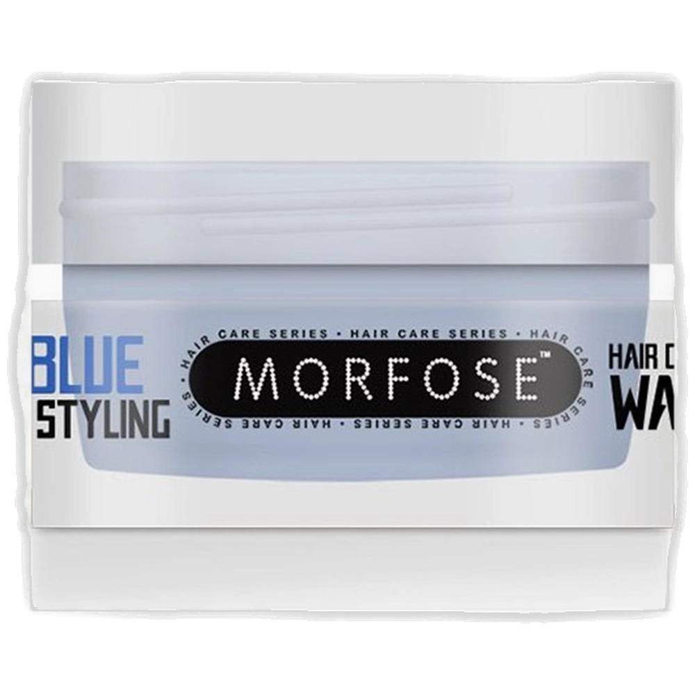 Morfose Hair Colour Wax Series | Temporary Vibrant Color & Styling Wax (Black, Blue, Gold, Pink, Silver)