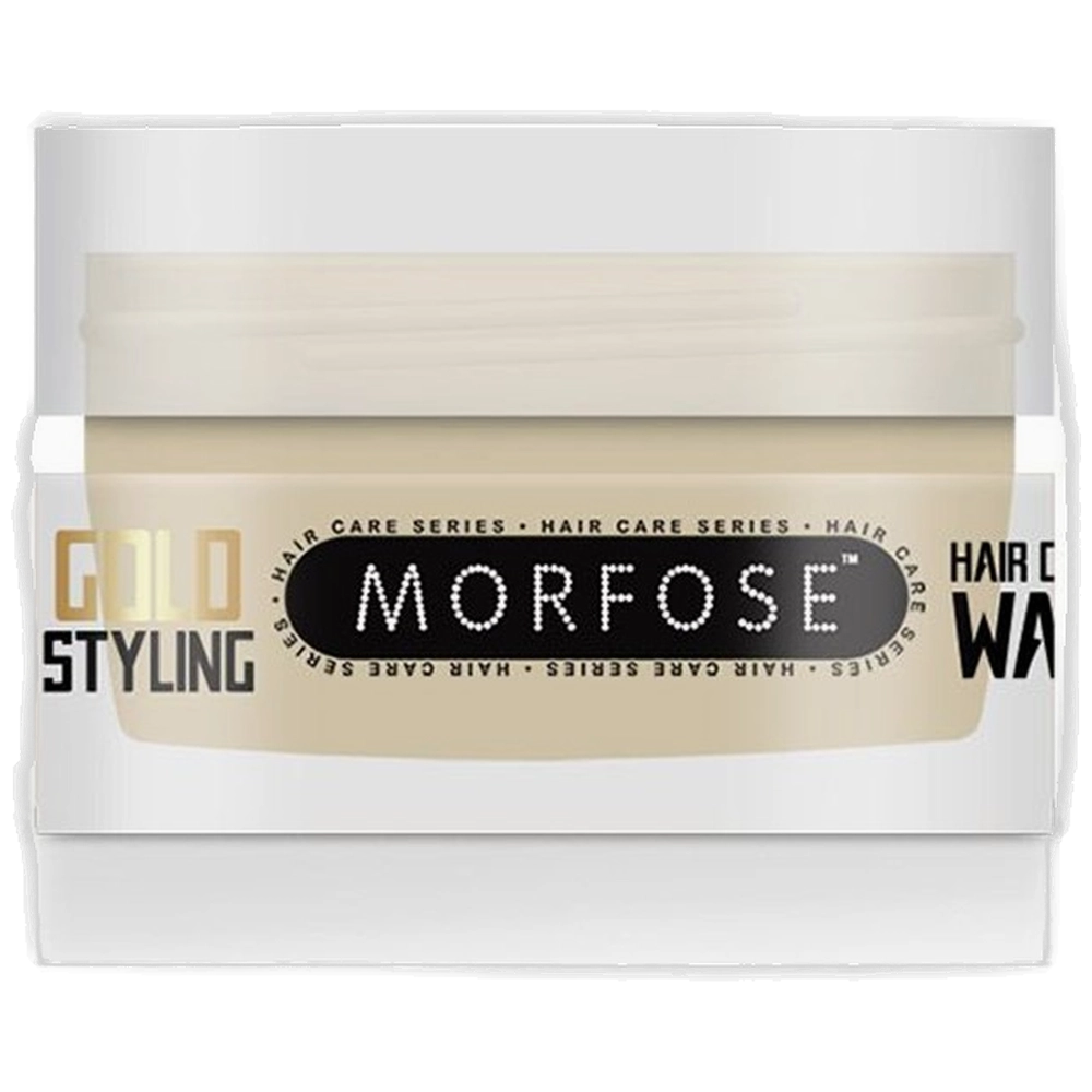 Morfose Hair Colour Wax Series | Temporary Vibrant Color & Styling Wax (Black, Blue, Gold, Pink, Silver)