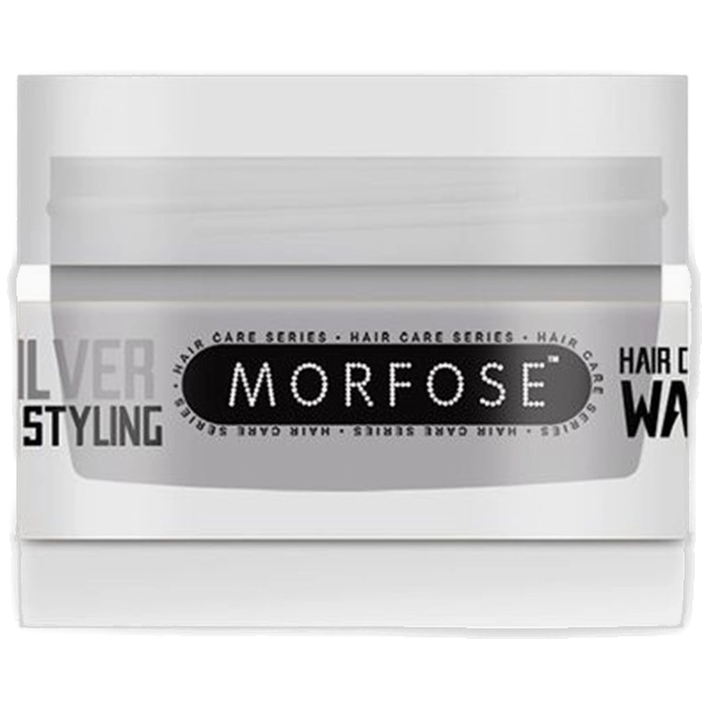 Morfose Hair Colour Wax Series | Temporary Vibrant Color & Styling Wax (Black, Blue, Gold, Pink, Silver)