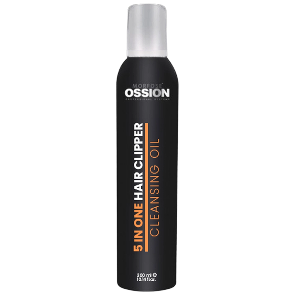 Ossion 5-in-1 Clipper Cleansing Oil | Professional Barber Tool Maintenance & Lubricant