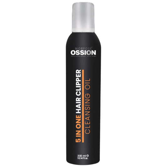 Ossion 5-in-1 Clipper Cleansing Oil | Professional Barber Tool Maintenance & Lubricant