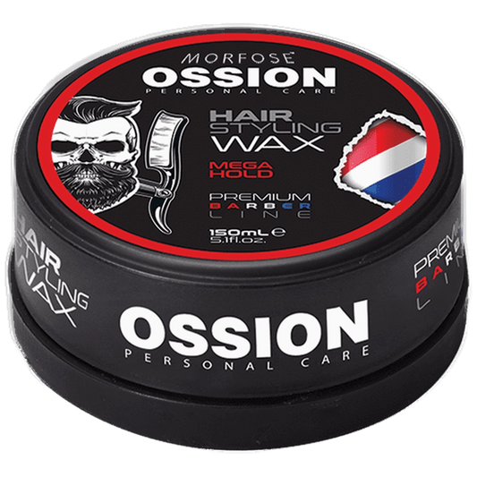 Ossion P.B.L. Hair Gel Wax Mega Hold 150ml | Ultra-Strong Styling Hybrid