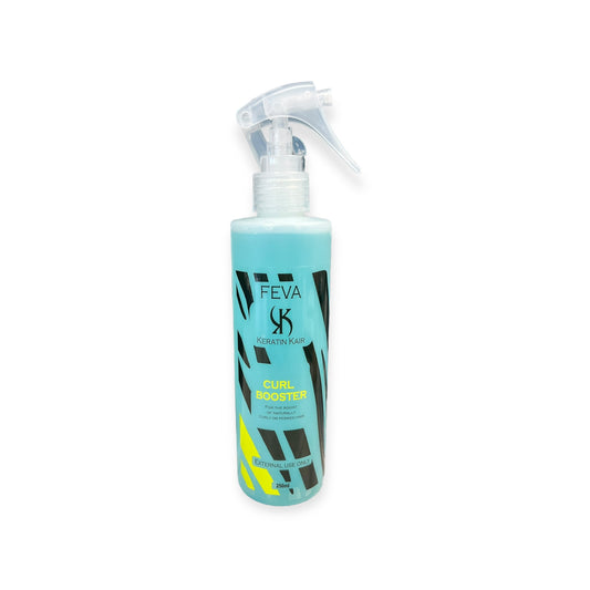 Jungle Fever Feva Curl Booster 250ml for revitalizing curls, adding elasticity and salon-quality definition.